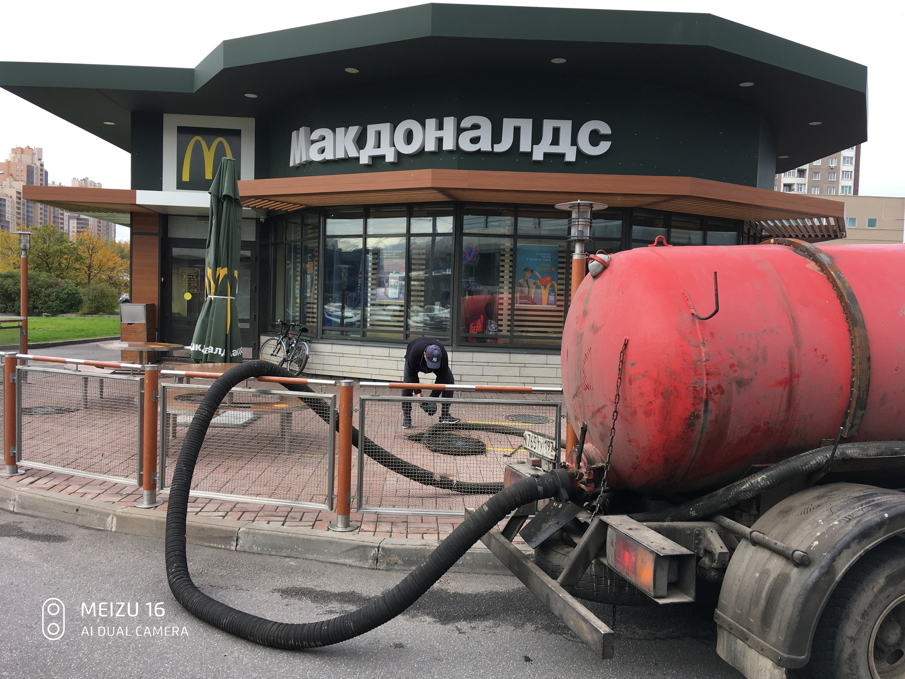 Отзыв о работе Илососной Машын в Снегирях